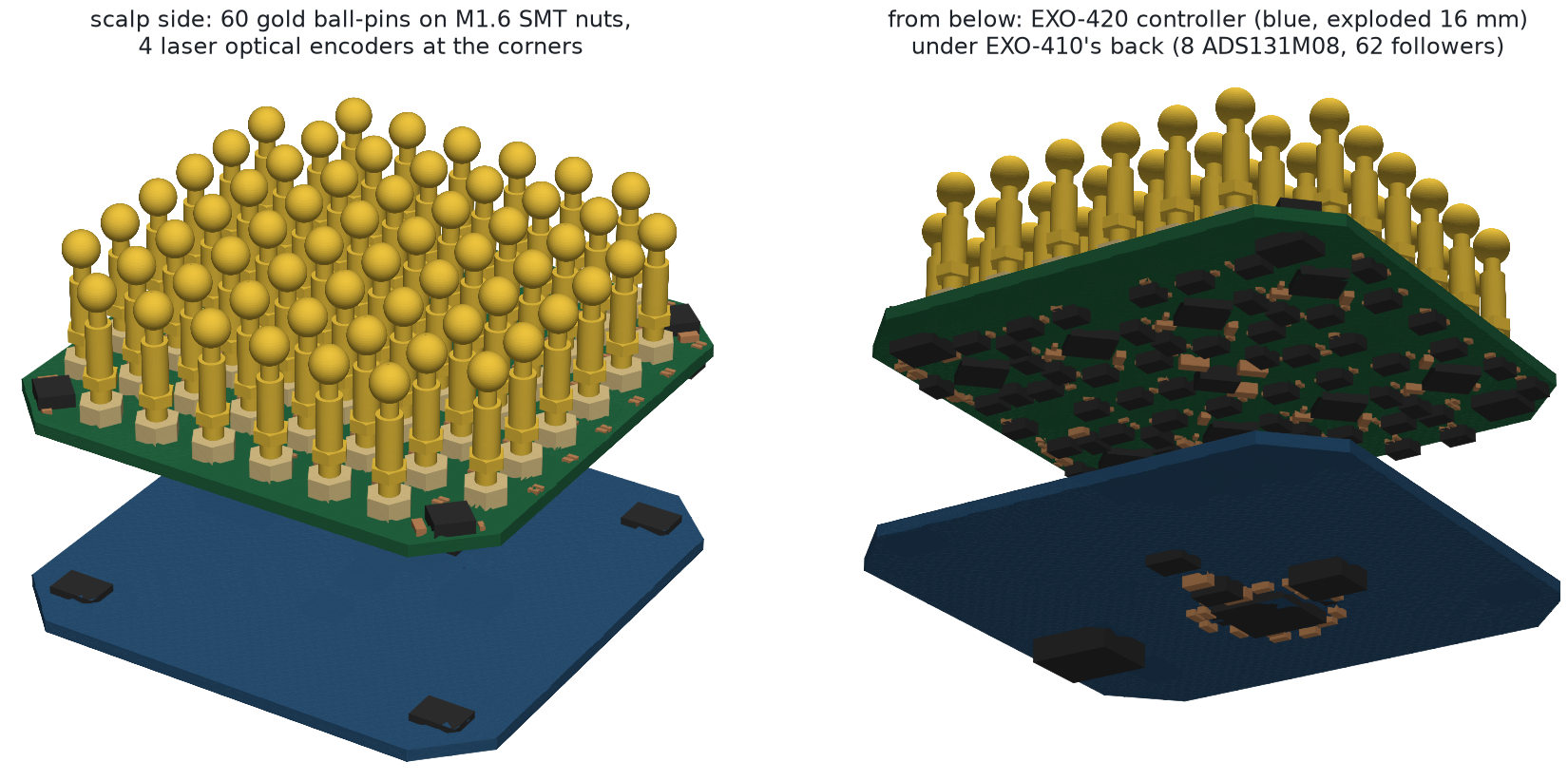 One tile, exploded